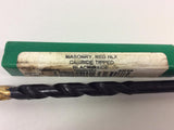 Precision 033608 Masonry Reg HLX Carbide Tipped Black Oxide D888SO 3/8X6