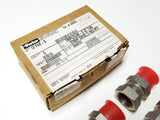 Parker 12 F6X-S Triplelok-S ST THD Straight Swivel Lot of 5 NPTF Hydraulic Fitti