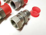 Parker 12 F6X-S Triplelok-S ST THD Straight Swivel Lot of 5 NPTF Hydraulic Fitti