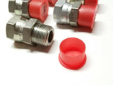 Parker 12 F6X-S Triplelok-S ST THD Straight Swivel Lot of 5 NPTF Hydraulic Fitti