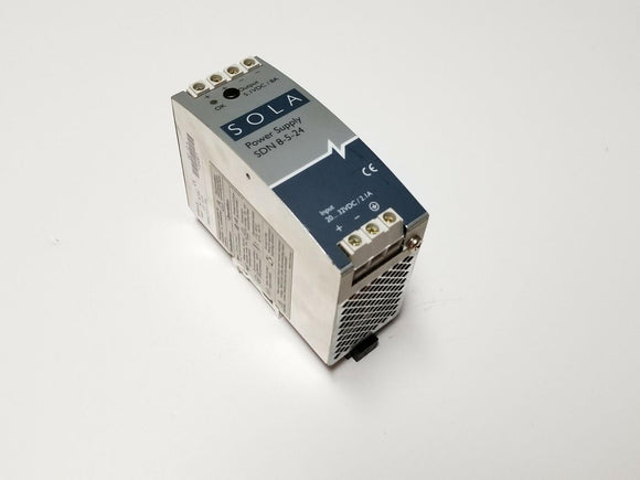 SOLA SDN 8-5-24 Input: 20-32 VDC / 2.1A Output 5.1 VDC / 8A Power Supply
