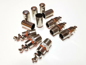 PYRO-CHEM NDCU Spiral Nozzle w/Cap Model N-DCU-CP Lot of 6