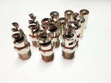 PYRO-CHEM NDCU Spiral Nozzle w/Cap Model N-DCU-CP Lot of 6