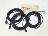 Keyence PZ2-41 Sensor Cables Lot of 3 ( Cables Only ) New