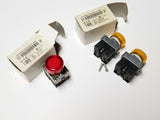 Automation Direct 3 Red/Amber LED Push Buttons GCX1231-120L / GCX1233-120L