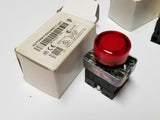 Automation Direct 3 Red/Amber LED Push Buttons GCX1231-120L / GCX1233-120L