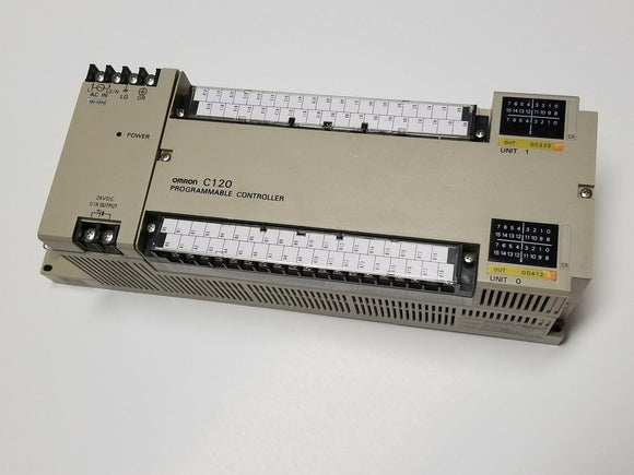 Omron 3G2C4-SI / C120-SI 100-120VAC PLC Programmable Controller