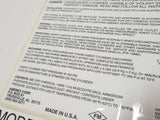 Amerex V50ABC Vehicle Fire Suppression System 8x6 Vinyl Self Adhesive Label