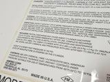 Amerex V50ABC Vehicle Fire Suppression System 8x6 Vinyl Self Adhesive Label