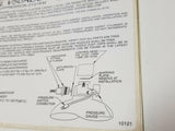 Amerex V50ABC Vehicle Fire Suppression System 8x6 Vinyl Self Adhesive Label