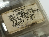 Amerex 13316 Lot of 10 Nozzle Assembly Swivel 2X34 NEW!