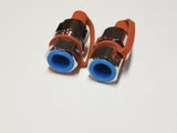 Amerex 13316 Lot of 2 Nozzle Assembly Swivel 2X34 With Dust Cap