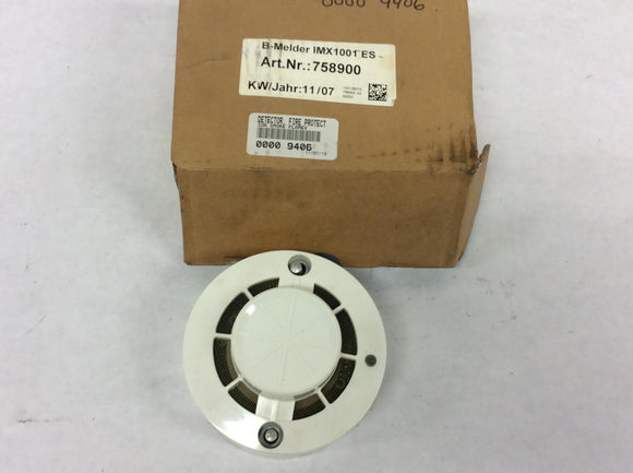 Flamex 758900 B-Melder IMX1001 ES Ion Smoke Detector 0000 9406