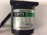 Oriental Motor USM315-402W Speed Control Motor With 4gn30K Gear Head
