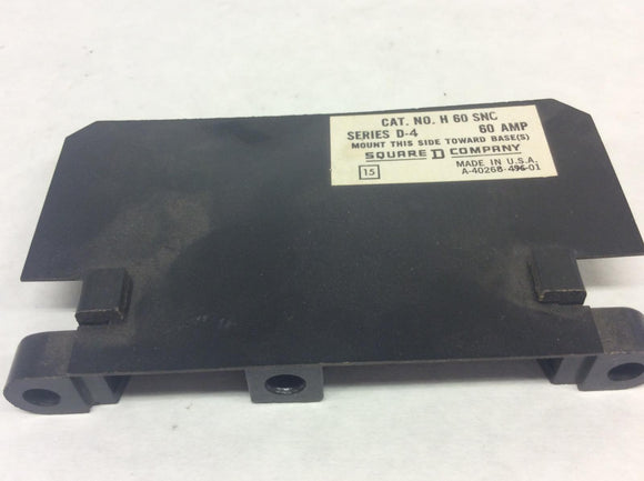 Square D H-60-SNC Circuit Breaker