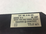 Square D H-60-SNC Circuit Breaker