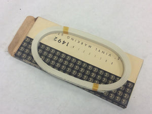Allen Bradley 1492-N4 Series A 25' Vinyl Marking Strip