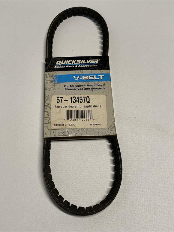 NOS OEM MerCruiser V BELT SEAPUMP SEA WATER PUMP 57-13457T 57-13457Q 350V8 5.7