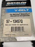 NOS OEM MerCruiser V BELT SEAPUMP SEA WATER PUMP 57-13457T 57-13457Q 350V8 5.7