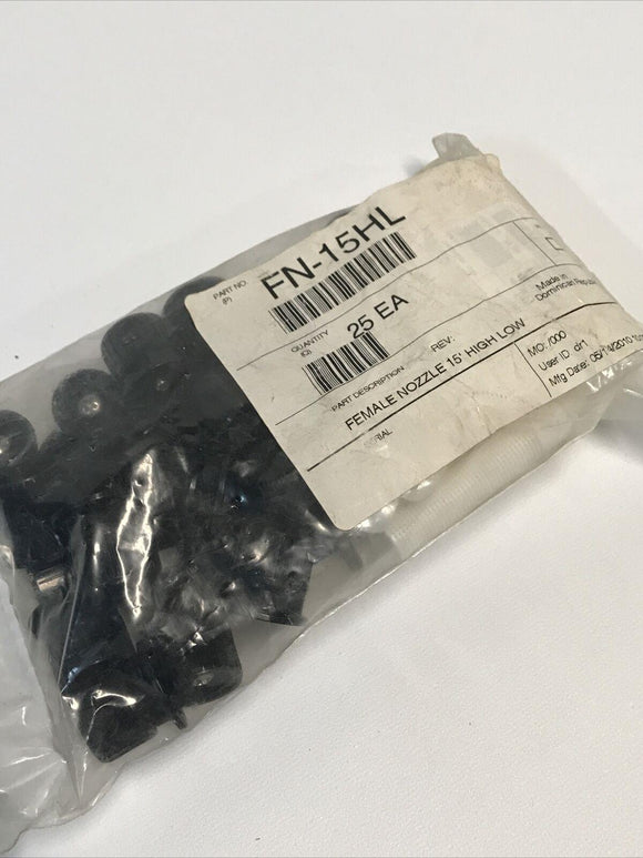 (25-Pk) K-Rain's FN Series Fixed Pattern Female Nozzles FN-15HL