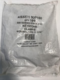 Keystone Clamps 300 Series Stainless Nominal Size 1 -1/16" Qty of 100 KS3271