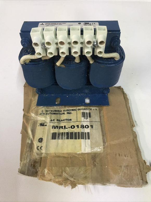 MITSUBISHI ELECTRIC MRL-01801 Reactor 18AMPS ITH=27A 0.8MH New No Box