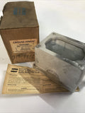 Crouse-Hinds EDS281 Single Gang Device Body.  3/4” Hub
