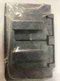Eaton Cooper Crouse-Hinds TP7206 One Gang Cover, Horizontal Duplex