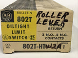A-B Allen Bradley 802T-HT Ser 1 Oiltight Limit Switch