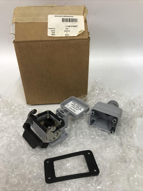 Mencom RJ45-CVKIT Panel Interface Connector Outlet RJ45