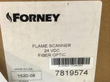 Forney 1520-08 7819574 Digital Profile Detector Flame Scanner 24VDC Fiber Optic