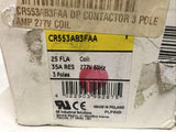 GE General Electric CR553AB3FAA Contactor 3 Pole  400-690V