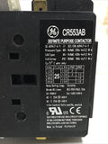 GE General Electric CR553AB3FAA Contactor 3 Pole  400-690V