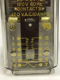Struthers-Dunn 219BBX-P 12 Pin Relay 110VAC 10A 60Hz