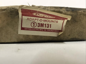 DAYTON 3M131 U-Frame Adapt-O-Mount Motor Mount 3/4" H,9 1/2" L,PR