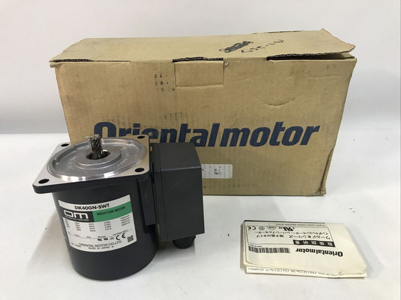 Oriental Motor 5IK40GN-SWT Induction Motor 40w 1600rpm 220/230 V