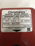Chromalox AR-715 Temperature Control 300-700°F 7FT Capillary 227 Vac 30 Amps
