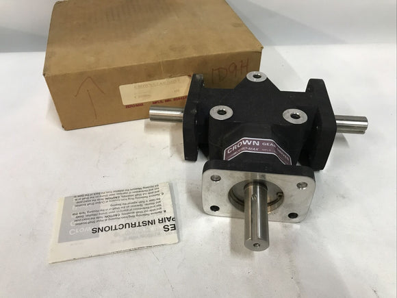 Crown Gear Drives C 209806 Three-way Right Angle Zero Max