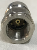 Tema 3821RFV Hydraulic Quick Coupling AISI316 ISO-G3/8 3/8”