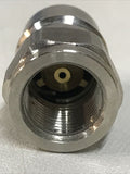 Tema 3821RFV Hydraulic Quick Coupling AISI316 ISO-G3/8 3/8”