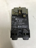 TELEMECANIQUE ZB2-BV3  25304 Pilot Light 110-120V, 50-60HZ ZB2BV3