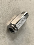 Parker X 391P-4-2 (Pack Of 5) Compression Chrome Plated Brass Pipe Coupler
