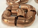 Elkhart Products EPC 107-C 1-1/4” 90-Degree Wrot Copper Close Ruff (Box Of 19)