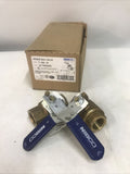 Nibco T-585-70 Bronze Full Port Threaded Ball Valve, 3/4” Threaded (Box Of 2)