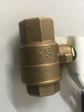 Nibco T-585-70 Bronze Full Port Threaded Ball Valve, 3/4” Threaded (Box Of 2)