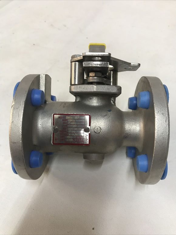 Apollo Stainless Steel Full Port 1in Flanged Ball Valve 87A20501 Class 150 ASME