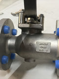 Apollo Stainless Steel Full Port 1in Flanged Ball Valve 87A20501 Class 150 ASME