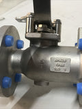 Apollo Stainless Steel Full Port 1in Flanged Ball Valve 87A20501 Class 150 ASME