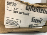 United Brass 126SUL 1-1/2” Angle Valve 125PSI, Threaded