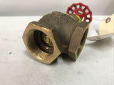 United Brass 126SUL 1-1/2” Angle Valve 125PSI, Threaded